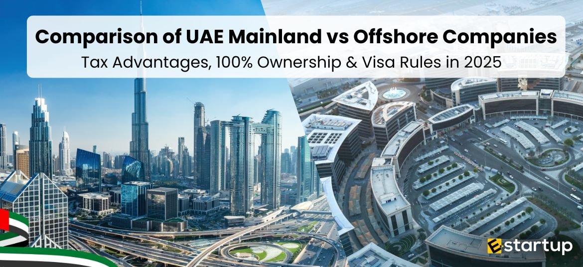 Comparison of UAE Mainland vs Offshore Companies