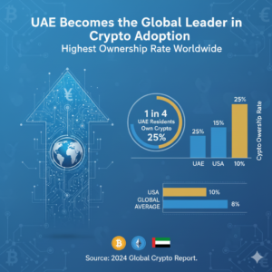 UAE Becomes the Global Leader in Crypto Adoption: Highest Ownership Rate Worldwide