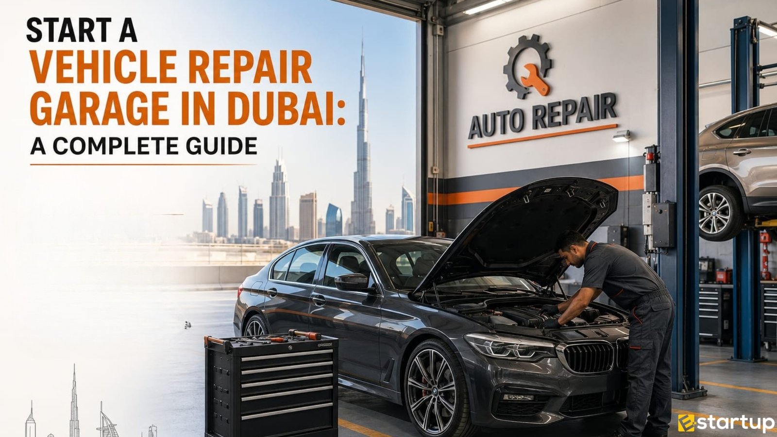 vehicle repair garage in dubai