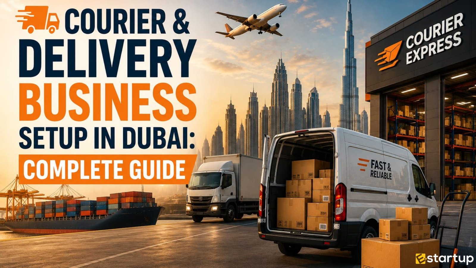 courier and delivery business setup