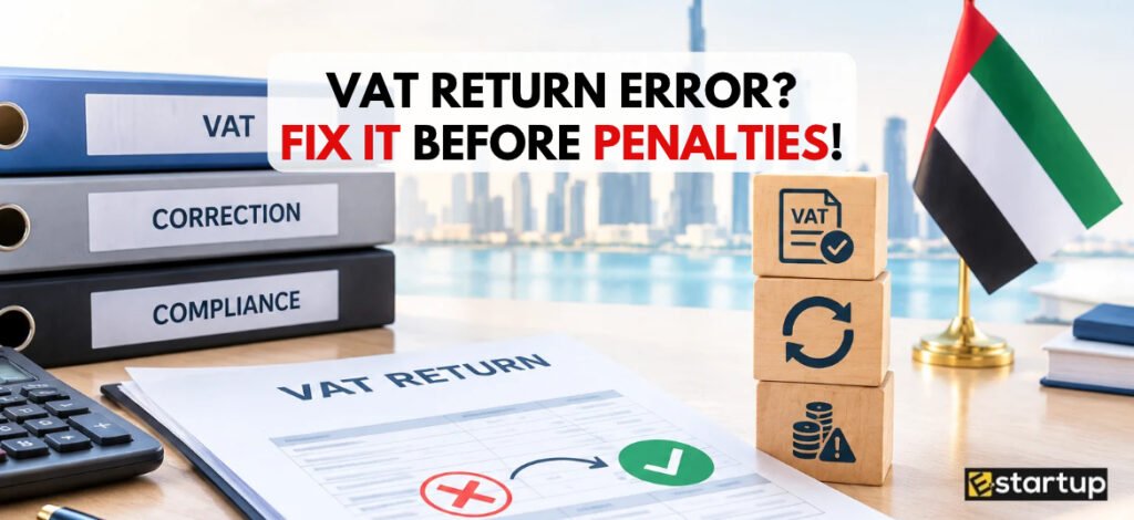 UAE VAT Return Correction process, rules and penalties
